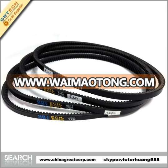 AX34 OEM quality cogged v belt manufacturer